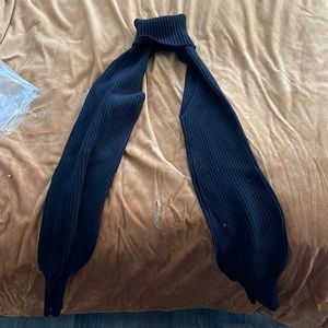 Amazon cut off turtle neck sweater